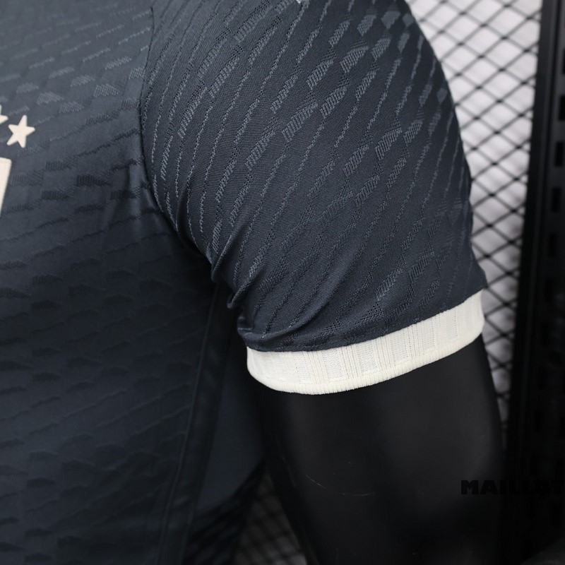 Foot Maillot Pas Cher Thailande Third Joueurs Maillot Juventus 2023 2024 Gris Noir