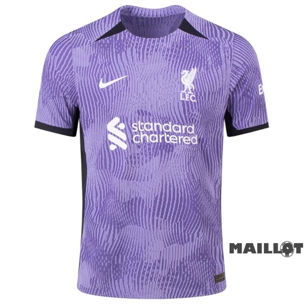 Foot Maillot Pas Cher Thailande Third Joueurs Maillot Liverpool 2023 2024 Purpura