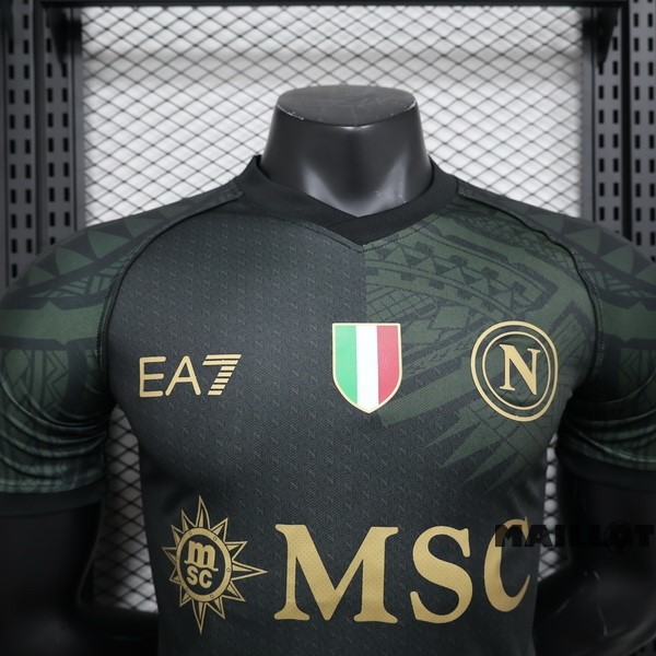 Foot Maillot Pas Cher Thailande Third Joueurs Maillot Napoli 2023 2024 Vert