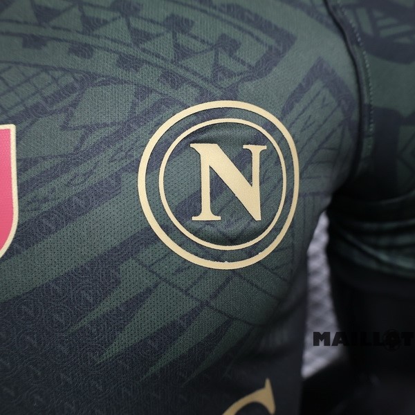 Foot Maillot Pas Cher Thailande Third Joueurs Maillot Napoli 2023 2024 Vert