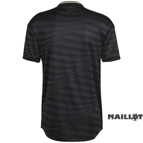 Foot Maillot Pas Cher Thailande Third Joueurs Maillot Real Madrid 2022 2023 Noir