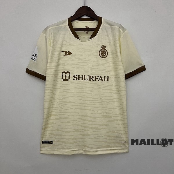 Foot Maillot Pas Cher Thailande Third Maillot Al Nassr 2022 2023 Blanc