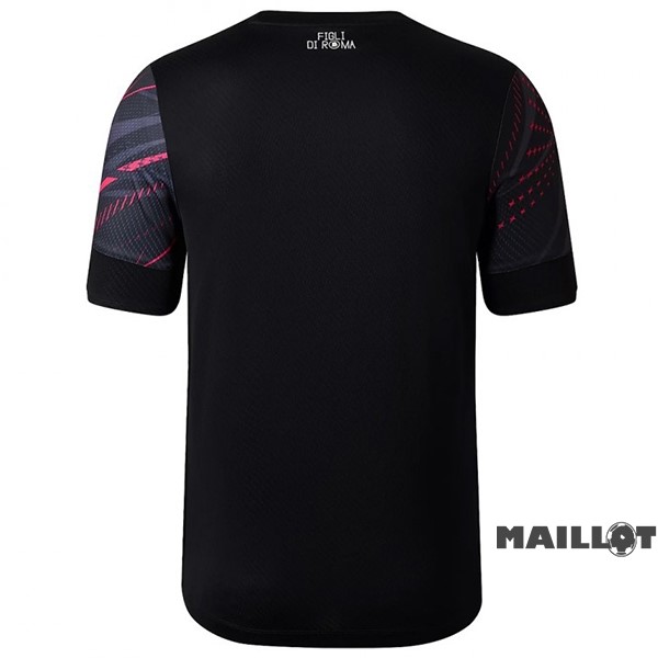 Foot Maillot Pas Cher Thailande Third Maillot As Roma 2022 2023 Noir