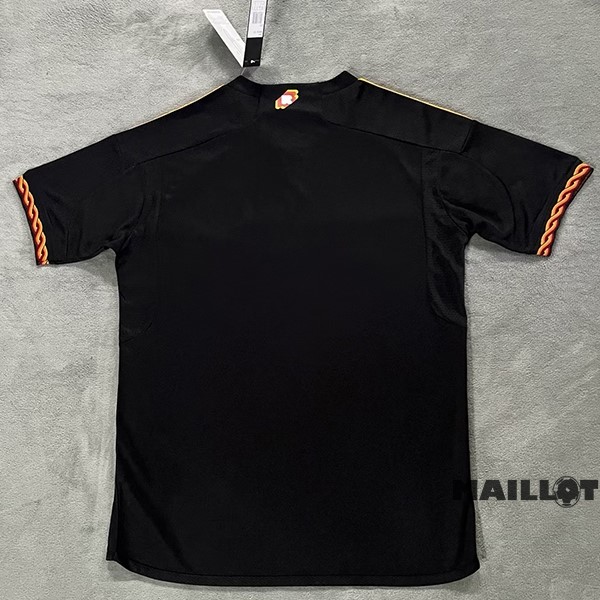 Foot Maillot Pas Cher Thailande Third Maillot As Roma 2023 2024 Noir