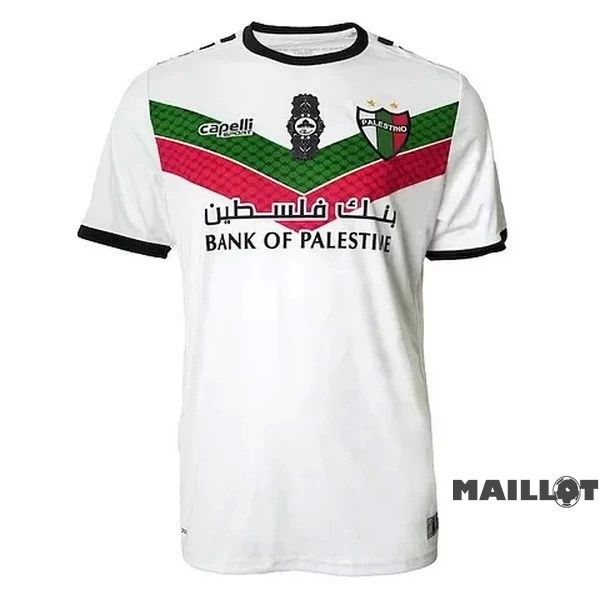 Foot Maillot Pas Cher Thailande Third Maillot CD Palestino 2022 2023 Blanc