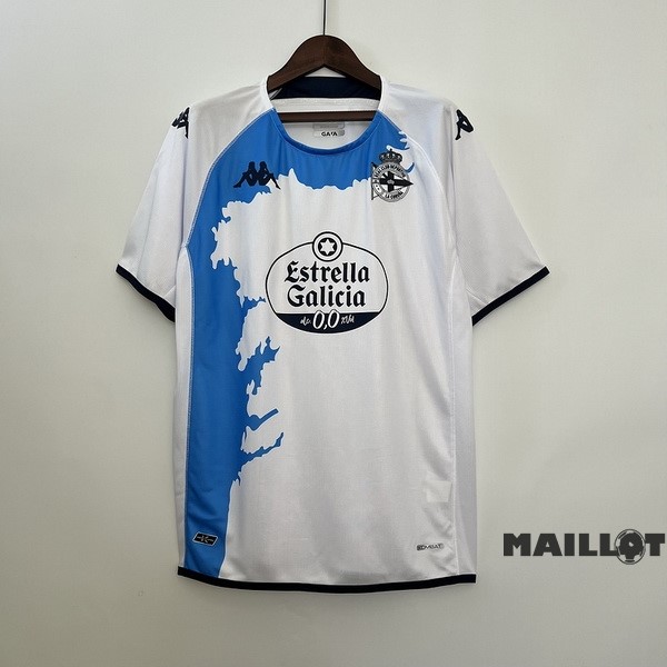 Foot Maillot Pas Cher Thailande Third Maillot Deportivo de La Coruna 2022 2023 Blanc