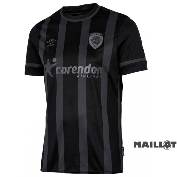 Foot Maillot Pas Cher Thailande Third Maillot Hull City 2022 2023 Noir