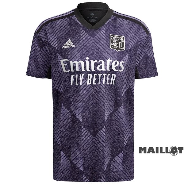 Foot Maillot Pas Cher Thailande Third Maillot Lyon 2022 2023 Purpura