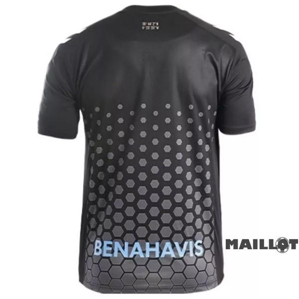 Foot Maillot Pas Cher Thailande Third Maillot Málaga CF 2022 2023 Noir