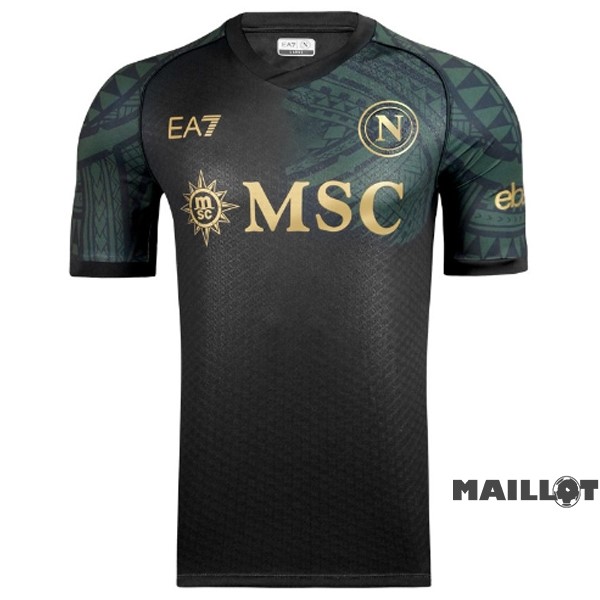 Foot Maillot Pas Cher Thailande Third Maillot Napoli 2023 2024 Vert
