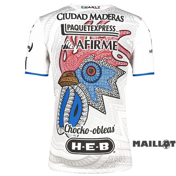 Foot Maillot Pas Cher Thailande Third Maillot Querétaro 2022 2023 Blanc