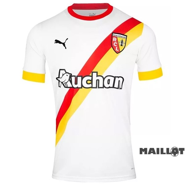 Foot Maillot Pas Cher Thailande Third Maillot RC Lens 2022 2023 Blanc