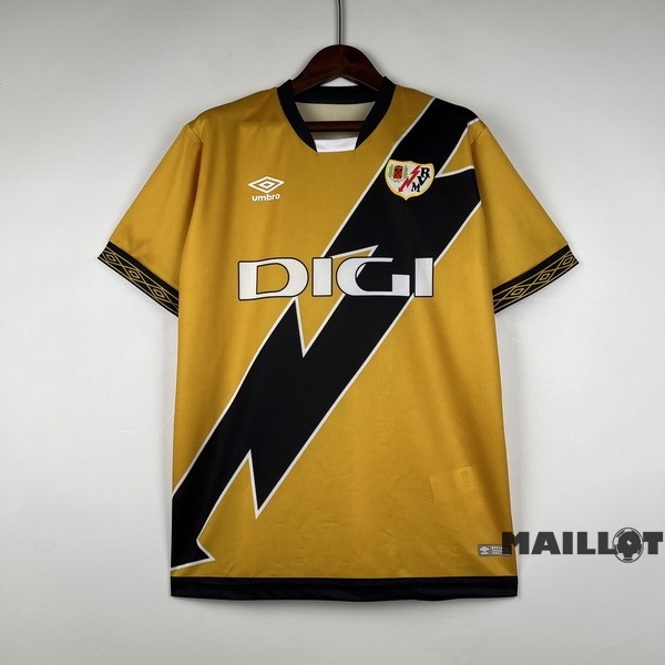 Foot Maillot Pas Cher Thailande Third Maillot Rayo Vallecano 2023 2024 Jaune