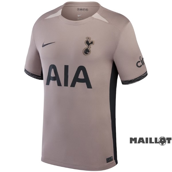Foot Maillot Pas Cher Thailande Third Maillot Tottenham Hotspur 2023 2024 Marron