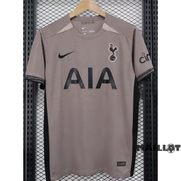 Foot Maillot Pas Cher Thailande Third Maillot Tottenham Hotspur 2023 2024 Marron