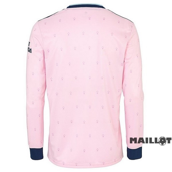 Foot Maillot Pas Cher Thailande Third Manches Longues Arsenal 2022 2023 Rose