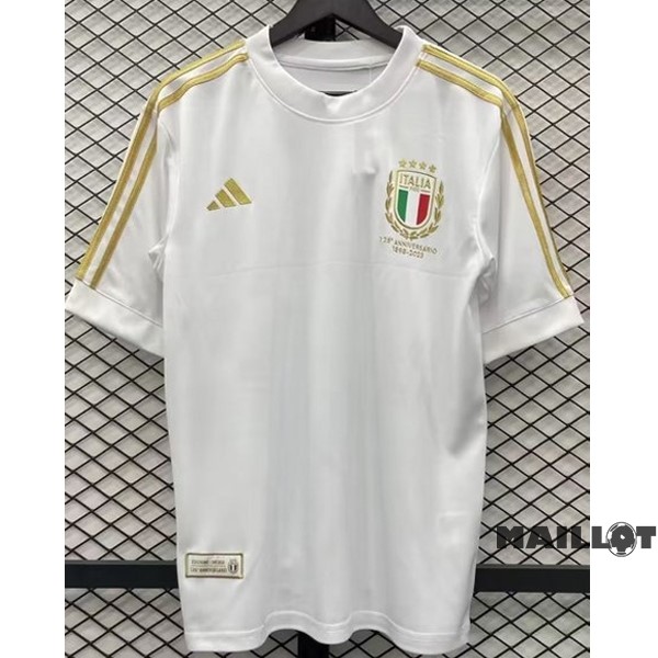 Foot Maillot Pas Cher Thailande Édition commémorative Maillot Italie 2023 Blanc