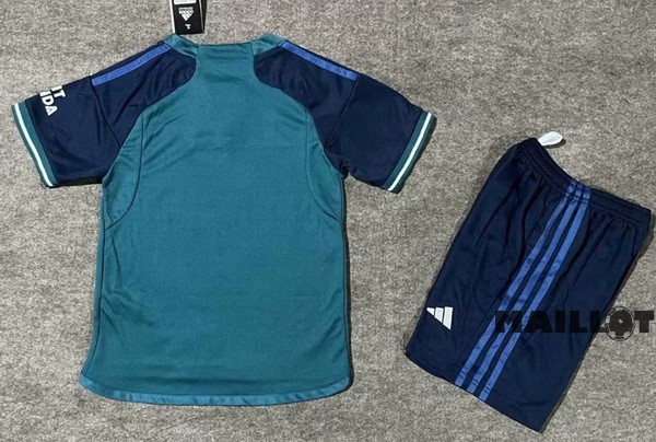 Foot Maillot Pas Cher Third Conjunto De Enfant Arsenal 2023 2024 Vert