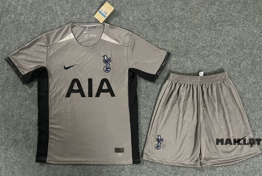Foot Maillot Pas Cher Third Conjunto De Homme Tottenham Hotspur 2023 2024 Marron