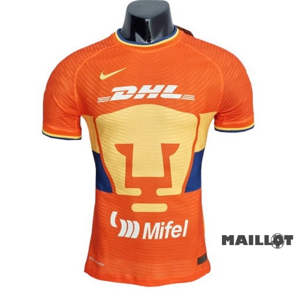 Foot Maillot Pas Cher Third Joueurs Maillot UNAM Pumas 2022 2023 Orange