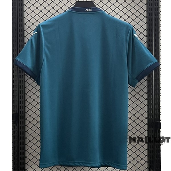 Foot Maillot Pas Cher Third Maillot AC Milan Retro 2020 2021 Bleu