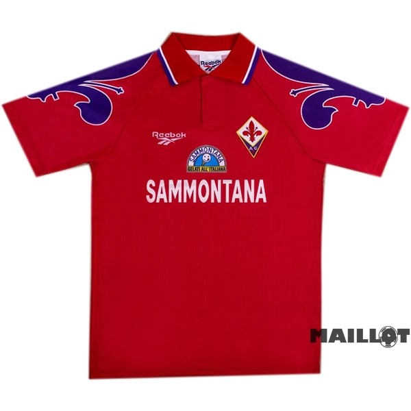 Foot Maillot Pas Cher Third Maillot Fiorentina Retro 1995 1997 Rouge