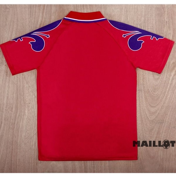 Foot Maillot Pas Cher Third Maillot Fiorentina Retro 1995 1997 Rouge
