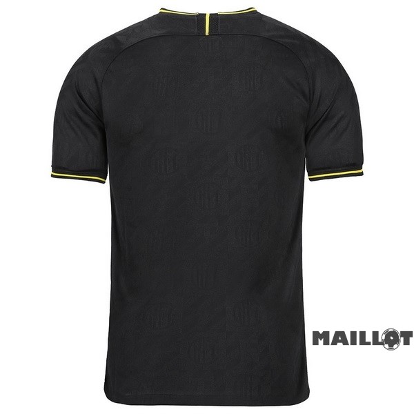 Foot Maillot Pas Cher Third Maillot Inter Milán Retro 2019 2020 Noir