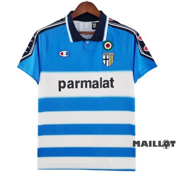 Foot Maillot Pas Cher Third Maillot Parma Retro 1999 2000 Bleu