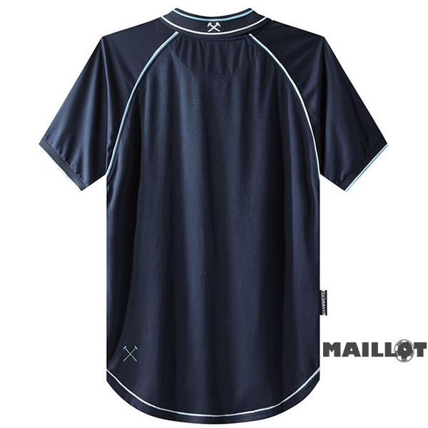 Foot Maillot Pas Cher Third Maillot West Ham United Retro 1999 2001 Noir