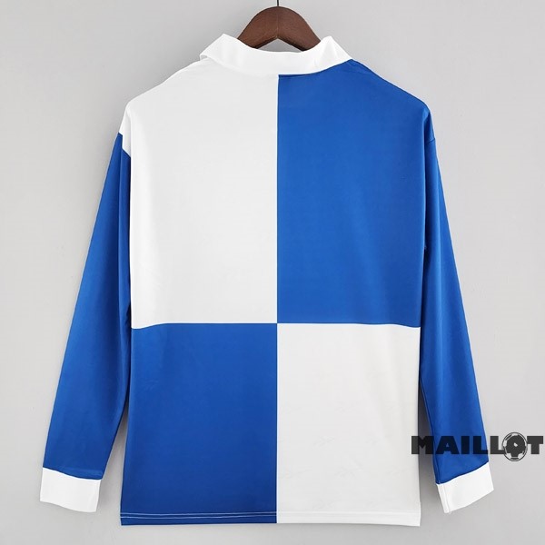 Foot Maillot Pas Cher Third Manches Longues Universidad Católica Retro 1998 Bleu Blanc