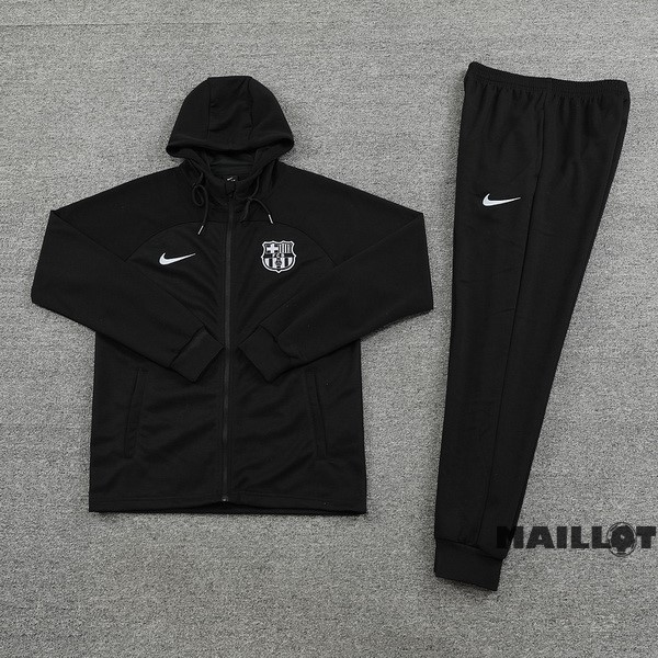 Foot Maillot Pas Cher Veste Con Capucha Barcelona 2022 2023 I Noir
