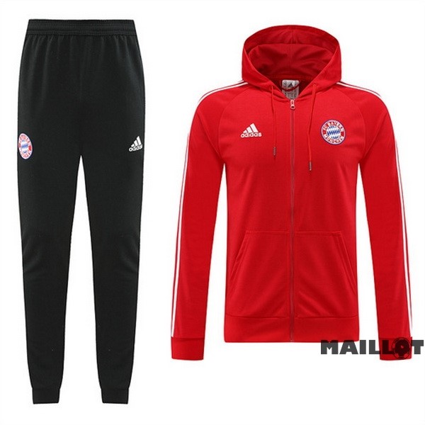 Foot Maillot Pas Cher Veste Con Capucha Bayern Múnich 2022 2023 Noir Rouge
