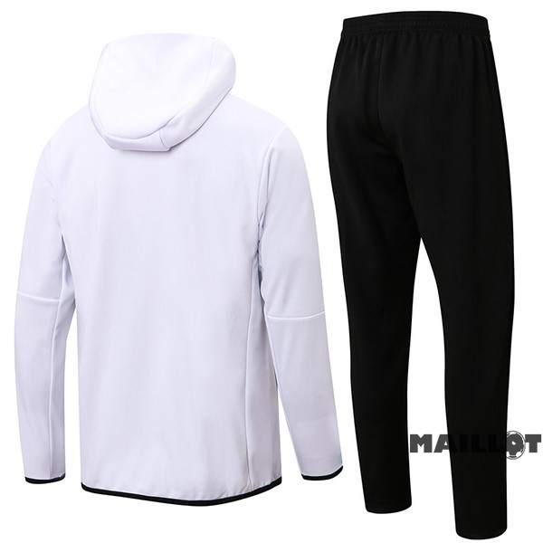 Foot Maillot Pas Cher Veste Con Capucha Chelsea 2022 2023 Blanc Noir