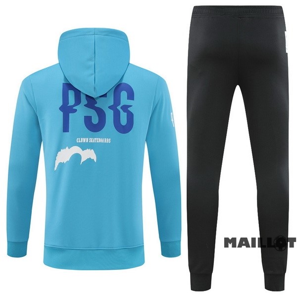 Foot Maillot Pas Cher Veste Con Capucha Enfant Paris Saint Germain 2022 2023 Bleu Noir