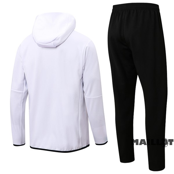 Foot Maillot Pas Cher Veste Con Capucha Liverpool 2022 2023 Blanc Noir