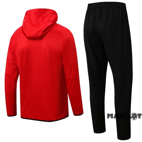 Foot Maillot Pas Cher Veste Con Capucha Liverpool 2022 2023 Rouge Noir