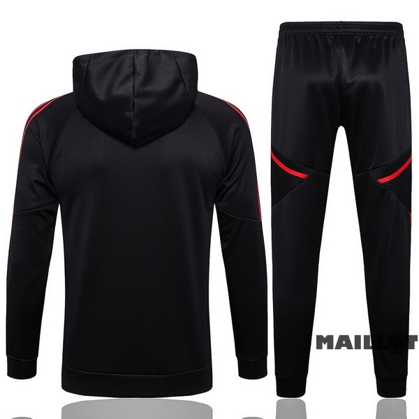 Foot Maillot Pas Cher Veste Con Capucha Manchester United 2022 2023 Noir