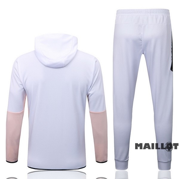 Foot Maillot Pas Cher Veste Con Capucha Nike 2022 2023 Blanc Rose
