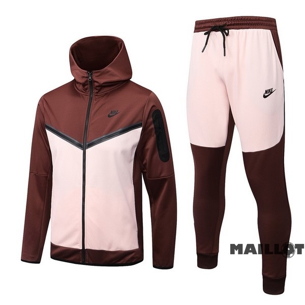 Foot Maillot Pas Cher Veste Con Capucha Nike 2022 2023 Bordeaux Rose
