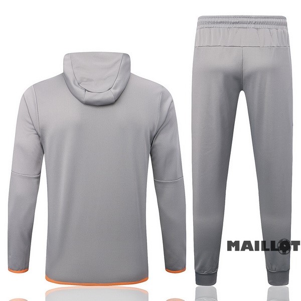 Foot Maillot Pas Cher Veste Con Capucha Nike 2022 2023 Gris Bleu