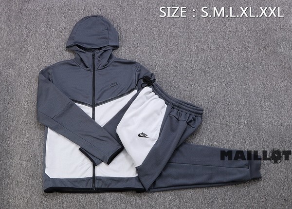 Foot Maillot Pas Cher Veste Con Capucha Nike 2022 2023 Gris Marine