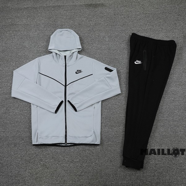Foot Maillot Pas Cher Veste Con Capucha Nike 2022 2023 Gris Noir