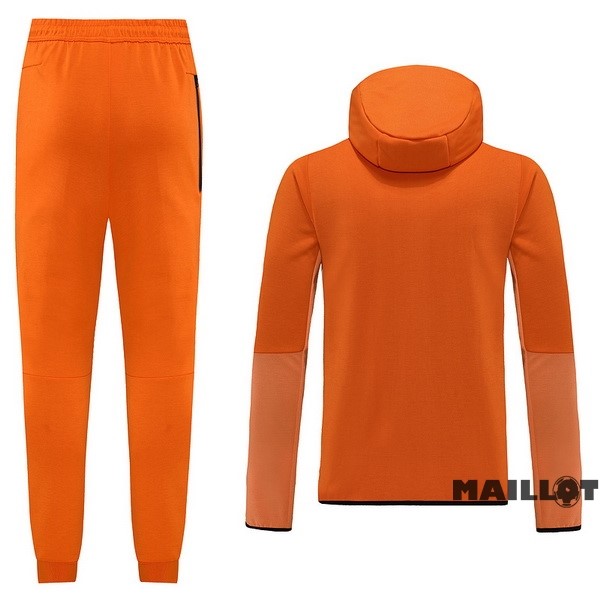 Foot Maillot Pas Cher Veste Con Capucha Nike 2022 2023 I Orange