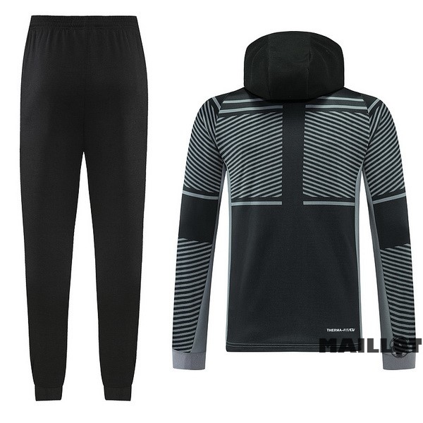 Foot Maillot Pas Cher Veste Con Capucha Nike 2022 2023 Noir