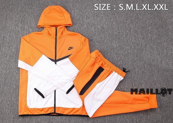 Foot Maillot Pas Cher Veste Con Capucha Nike 2022 2023 Orange