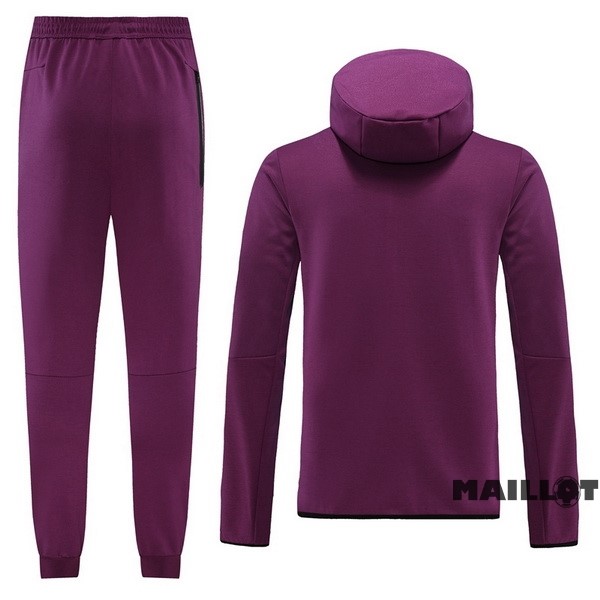 Foot Maillot Pas Cher Veste Con Capucha Nike 2022 2023 Purpura Bleu