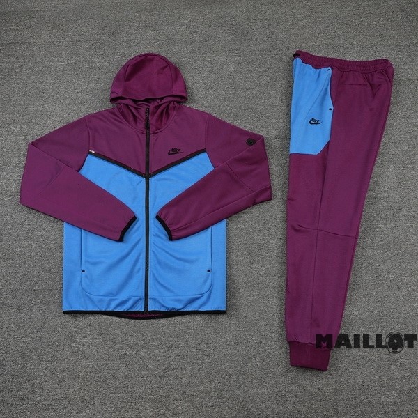 Foot Maillot Pas Cher Veste Con Capucha Nike 2022 2023 Purpura Bleu