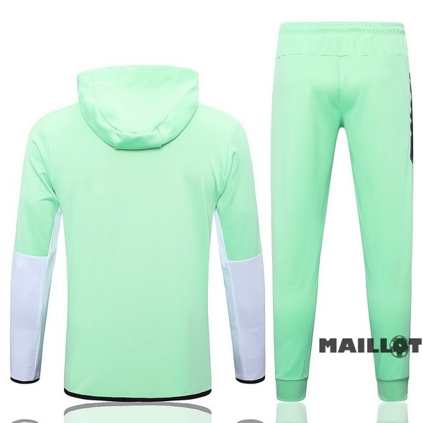 Foot Maillot Pas Cher Veste Con Capucha Nike 2022 2023 Vert Blanc