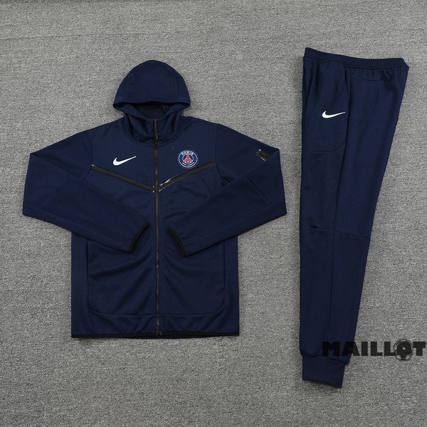Foot Maillot Pas Cher Veste Con Capucha Paris Saint Germain 2022 2023 Bleu I Marine